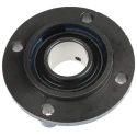 RS PRO 4 Hole Flange Bearing Unit 50 mm ID Cast Iron UCFC210