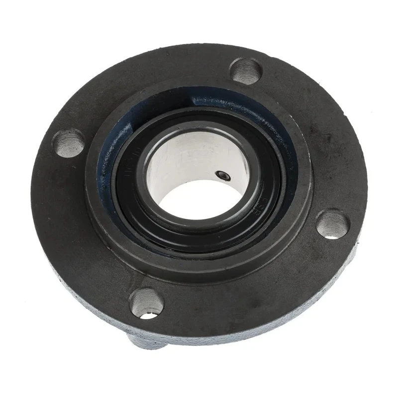 RS PRO 4 Hole Flange Bearing Unit 50 mm ID Cast Iron UCFC210