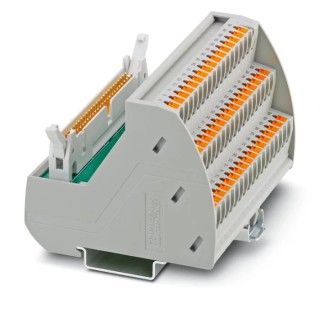 Phoenix Contact VARIOFACE Interface Module with 50 Position Push-In Connections and Flat-Ribbon Cable Connector 2903794