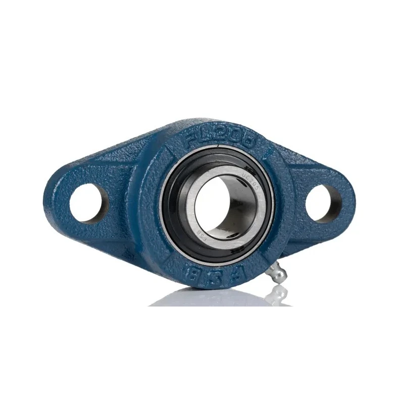 RS PRO Cast Iron 2 Hole Flanged Bearing Unit 25 mm Inside Diameter UCFL205