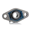 RS PRO Cast Iron 2 Hole Flanged Bearing Unit 25 mm Inside Diameter UCFL205