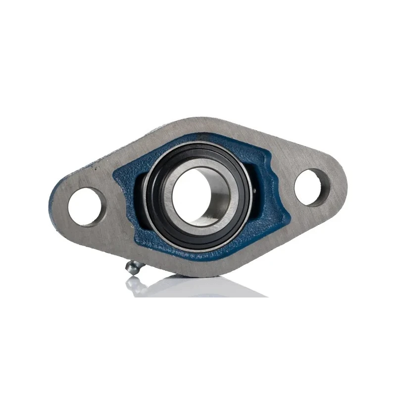RS PRO Cast Iron 2 Hole Flanged Bearing Unit 25 mm Inside Diameter UCFL205