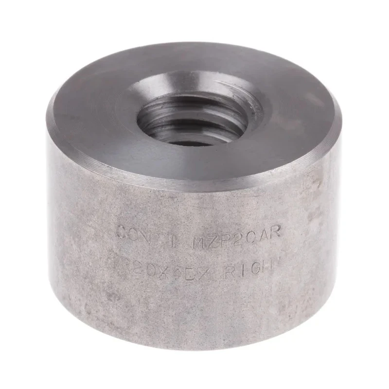 RS PRO Steel Cylindrical Lead Screw Nut for 20 mm Shaft Diameter 4 mm Lead Size 30 mm Length 862-5398