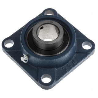 RS PRO Cast Iron Four-Bolt Flange Bearing Unit 40 mm Inside Diameter UCFX08