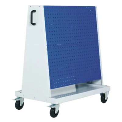 Bott Steel Frame Workshop Tool Trolley with Castor Wheels 125mm Diameter, 1 Shelf, 650 mm x 1 m Platform, 1.2 m 10403033.11