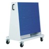 Bott Steel Frame Workshop Tool Trolley with Castor Wheels 125mm Diameter, 1 Shelf, 650 mm x 1 m Platform, 1.2 m 10403033.11