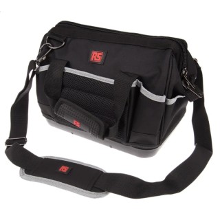 RS PRO Polyester Tool Bag with Shoulder Strap 310 mm x 200 mm x 210 mm 788-7205