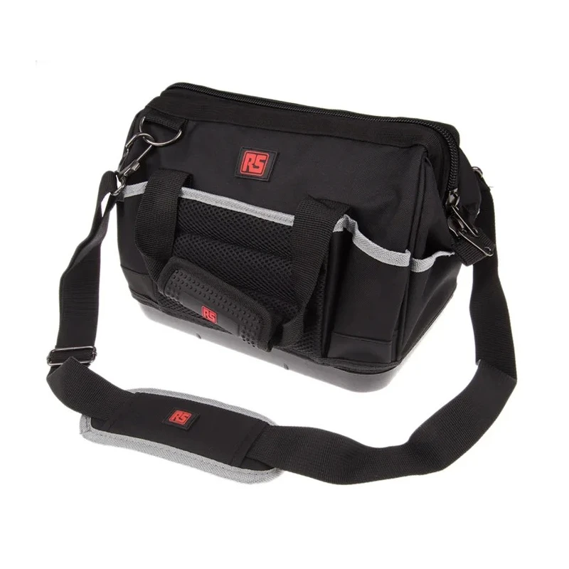 RS PRO Polyester Tool Bag with Shoulder Strap 310 mm x 200 mm x 210 mm 788-7205