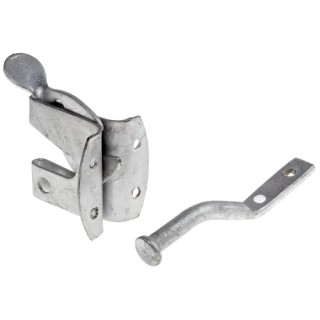 RS PRO Steel Lockable Gate Latch 110 mm Length 51 mm Width 49 mm Depth 894-6755