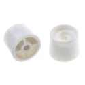RS PRO White Polyvinyl Chloride Door Stop 25 mm Diameter 894-6923