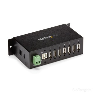StarTech.com 7 Port USB 2.0 USB Hub Terminal Connector Powered 133mm x 62mm x 36mm ST7200USBM