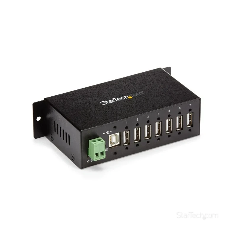 StarTech.com 7 Port USB 2.0 USB Hub Terminal Connector Powered 133mm x 62mm x 36mm ST7200USBM