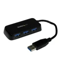 StarTech.com 4 Port USB 3.0 USB Hub USB Powered 80mm x 36mm x 14mm ST4300MINU3B
