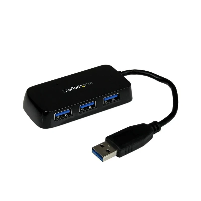 StarTech.com 4 Port USB 3.0 USB Hub USB Powered 80mm x 36mm x 14mm ST4300MINU3B