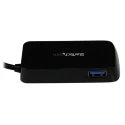 StarTech.com 4 Port USB 3.0 USB Hub USB Powered 80mm x 36mm x 14mm ST4300MINU3B
