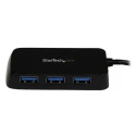 StarTech.com 4 Port USB 3.0 USB Hub USB Powered 80mm x 36mm x 14mm ST4300MINU3B