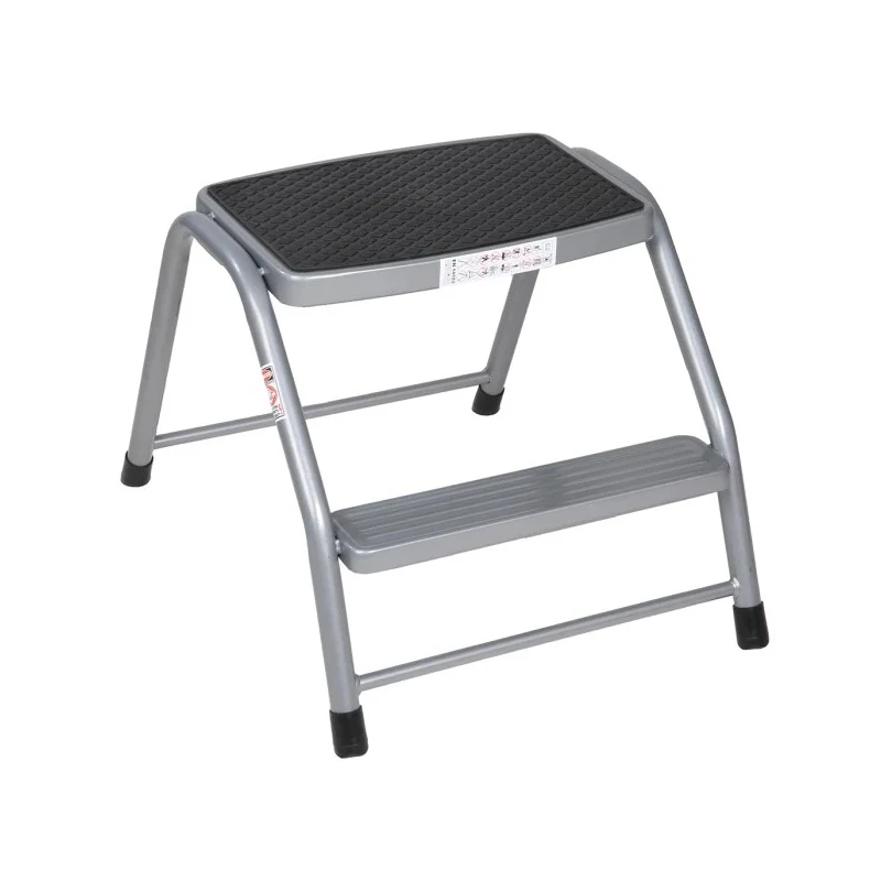 RS PRO 2 Tread Steel Steps with 0.375m Platform Height Model 789-8481