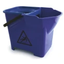 RS PRO 14L Plastic Blue Mop Bucket with Handle 790-6867