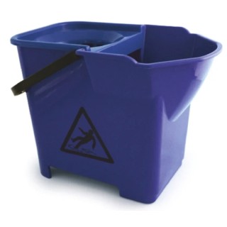 RS PRO 14L Plastic Blue Mop Bucket with Handle 790-6867