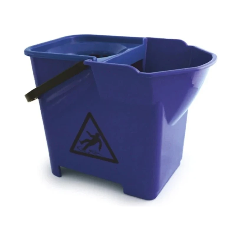 RS PRO 14L Plastic Blue Mop Bucket with Handle 790-6867