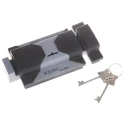 Squire Steel Door Bolt 135 mm Key Operated Locking Bolt RS Keybolt