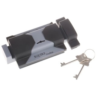 Squire Steel Door Bolt 135 mm Key Operated Locking Bolt RS Keybolt
