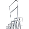 Zarges Aluminium Modular Step Work Platform Ladder Load Capacity 150kg Model 40267