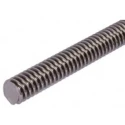 RS PRO Lead Screw, 10 mm Shaft Diameter, 1000 mm Shaft Length, Trapezoidal Thread, Stainless Steel 862-5307