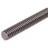 RS PRO Lead Screw, 10 mm Shaft Diameter, 1000 mm Shaft Length, Trapezoidal Thread, Stainless Steel 862-5307