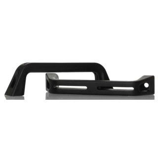 RS PRO Matt Black Reinforced Glass Filled Nylon Arch Shape Plastic Handle 28 mm Height, 24 mm Width, 141 mm Length 456-501