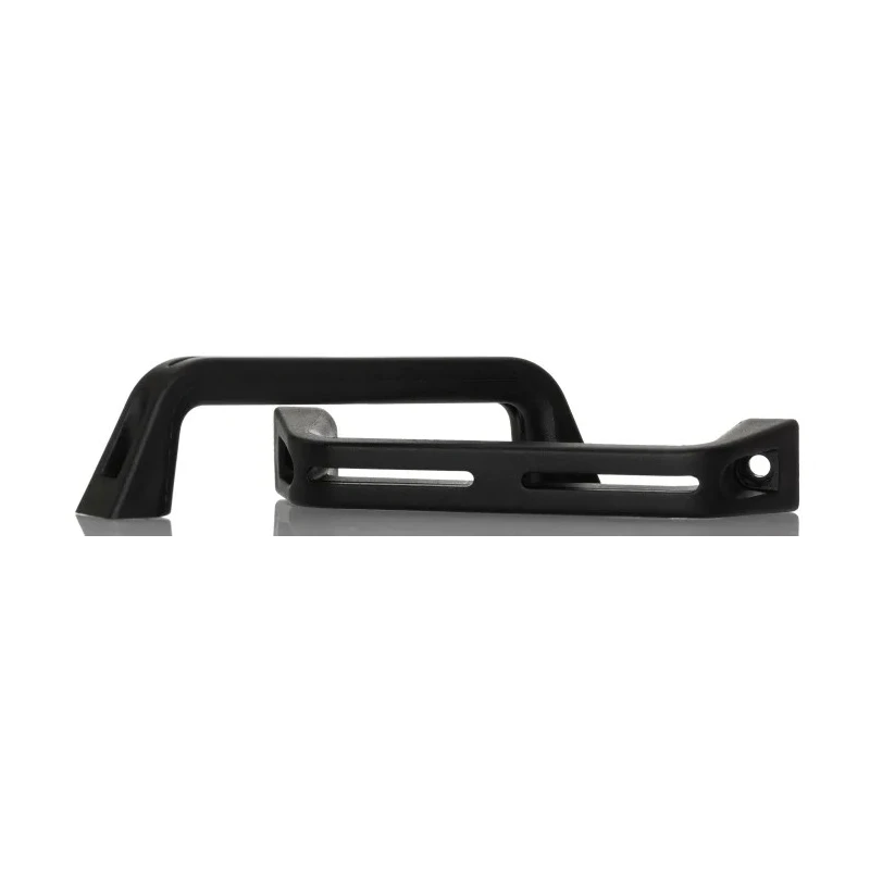 RS PRO Matt Black Reinforced Glass Filled Nylon Arch Shape Plastic Handle 28 mm Height, 24 mm Width, 141 mm Length 456-501
