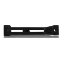 RS PRO Matt Black Reinforced Glass Filled Nylon Arch Shape Plastic Handle 28 mm Height, 24 mm Width, 141 mm Length 456-501