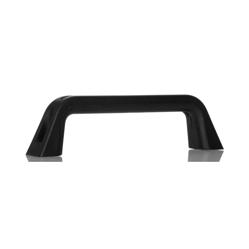 RS PRO Matt Black Reinforced Glass Filled Nylon Arch Shape Plastic Handle 28 mm Height, 24 mm Width, 141 mm Length 456-501