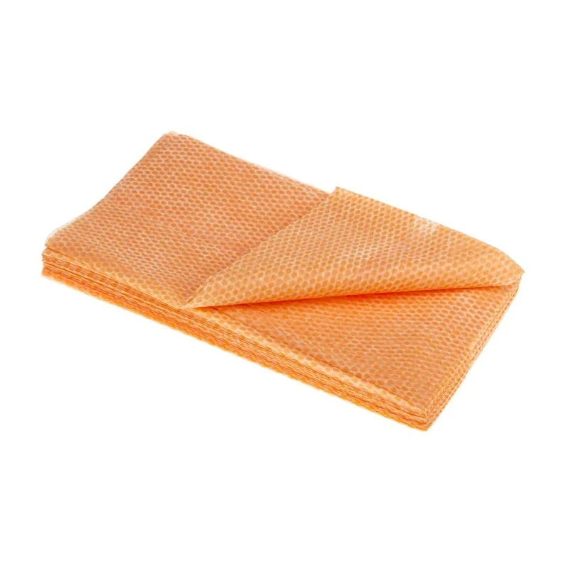 RS PRO Dry Dust Wipes, Box of 25, 610 x 305 mm, Orange, Reusable 568-124