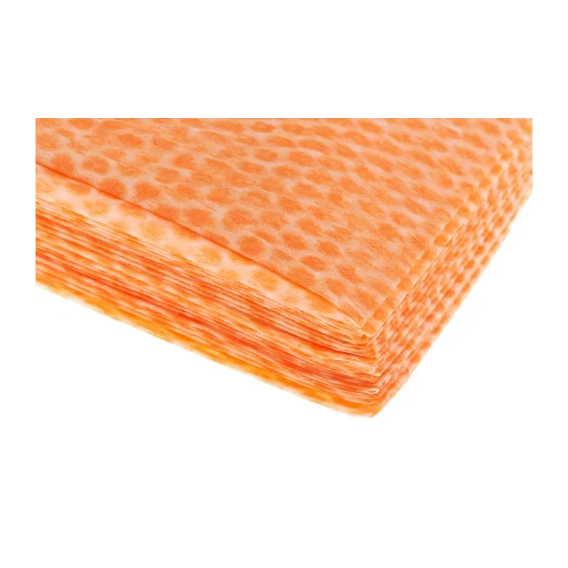 RS PRO Dry Dust Wipes, Box of 25, 610 x 305 mm, Orange, Reusable 568-124