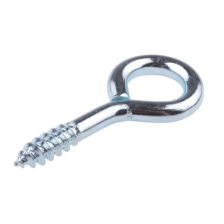 RS PRO Steel Zinc Plated Eye Hook 65mm Length 14mm Eye Inside Diameter 884-2489