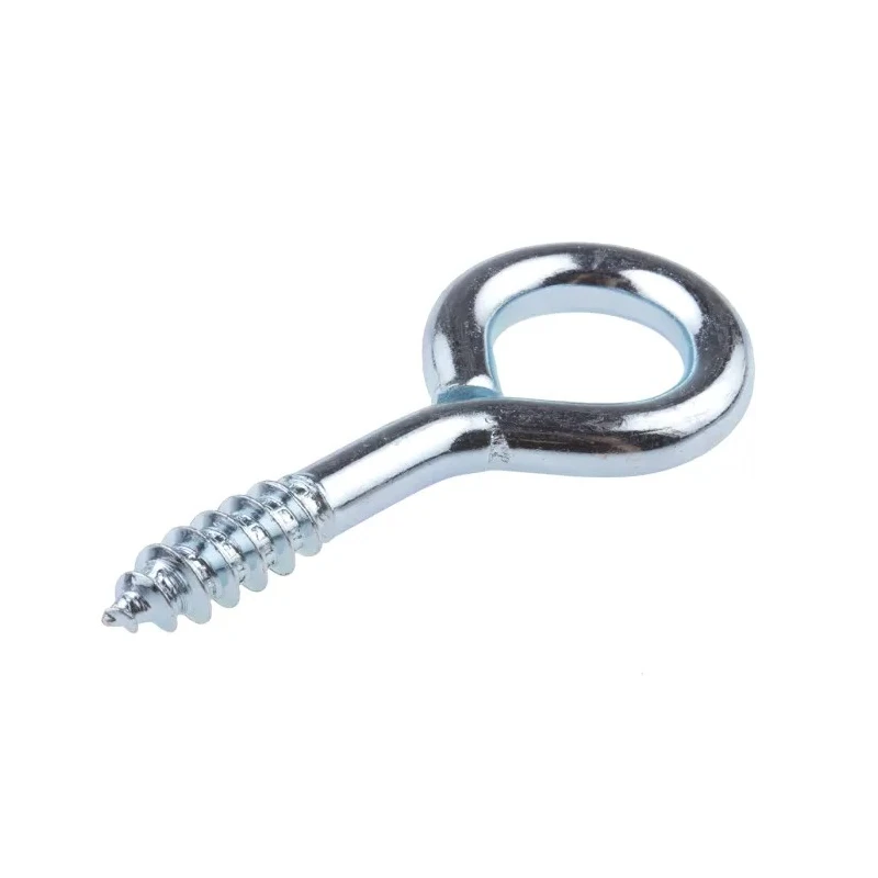 RS PRO Steel Zinc Plated Eye Hook 65mm Length 14mm Eye Inside Diameter 884-2489