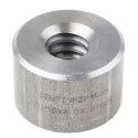 RS PRO 4 mm Cylindrical Steel Nut for Lead Screw 18 mm Overall Length 27 mm 862-5389