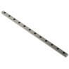 RS PRO MGN Series Linear Guide Rail 7 mm Width 108 mm Length Stainless Steel Load Rating 980N Dynamic 1240N Static 176-6663