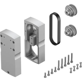 Festo Mounting Equipment for Use With Thermocouple or PRT Probe, IP40 Protection, Gear Unit Ratio 1:1 EAMM-U-86-D40-80P-102