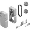 Festo Mounting Equipment for Use With Thermocouple or PRT Probe, IP40 Protection, Gear Unit Ratio 1:1 EAMM-U-86-D40-80P-102