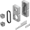Festo Mounting Equipment for Use With Thermocouple or PRT Probe, IP40 Protection, Gear Unit Ratio 1:1 EAMM-U-86-D40-80P-102
