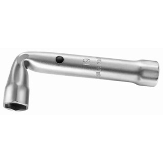 Facom Tubular Box Spanner 127mm Overall Length Satin Chrome Finish 92A.13