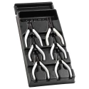 Facom 6-Piece Plier Set with Cutters, Flat Nose, Half Round Nose and Long Nose Pliers MOD.MT1