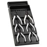 Facom 6-Piece Plier Set with Cutters, Flat Nose, Half Round Nose and Long Nose Pliers MOD.MT1