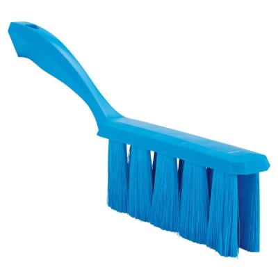 Vikan Blue Hand Brush with 57 mm Bristle Length, 330 mm Overall Length, 35 mm Overall Width, 135 mm Overall Height 45813