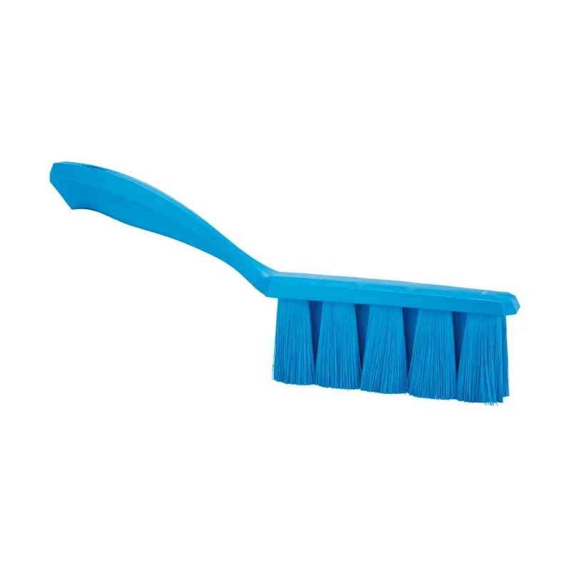 Vikan Blue Hand Brush with 57 mm Bristle Length, 330 mm Overall Length, 35 mm Overall Width, 135 mm Overall Height 45813