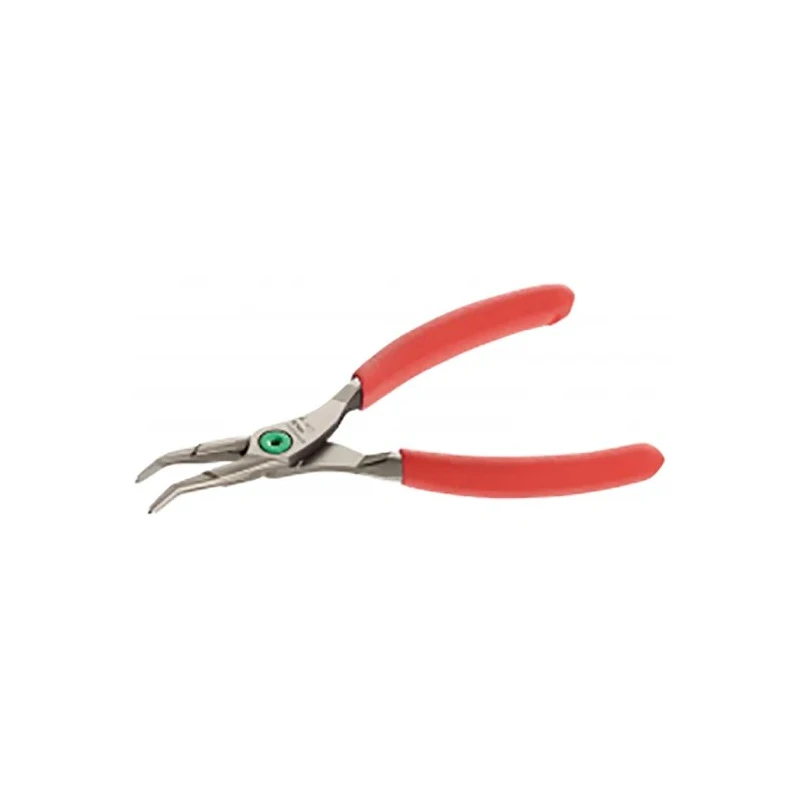 Facom 1-Piece Circlip Plier, 180mm Overall Length, Bent 45° Angled Nose, ESD Safe 169A.18