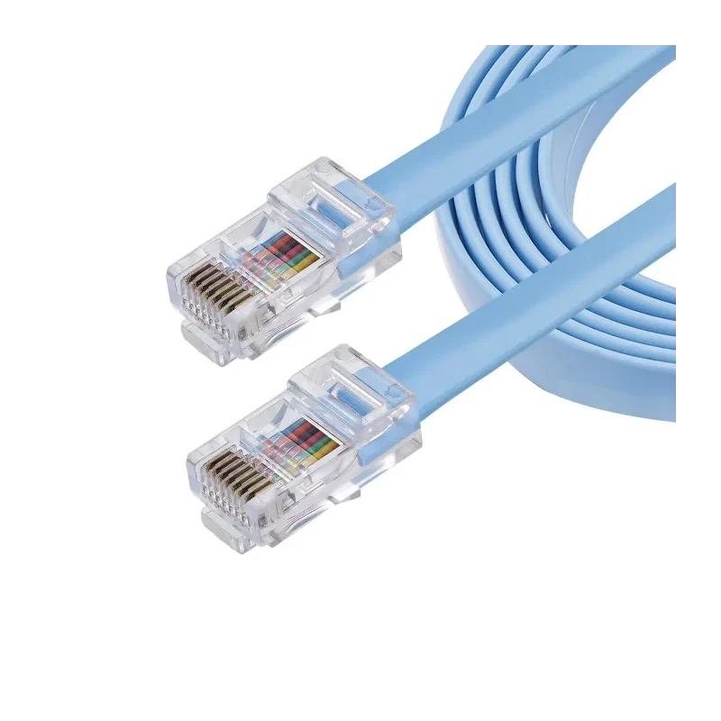 StarTech.com Ethernet Cable 1.8 m F/UTP Polyvinyl Chloride Jacket Blue ROLLOVERMM6
