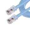 StarTech.com Ethernet Cable 1.8 m F/UTP Polyvinyl Chloride Jacket Blue ROLLOVERMM6